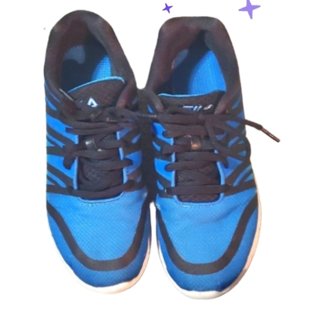 Fila 5 sneakers blue and green